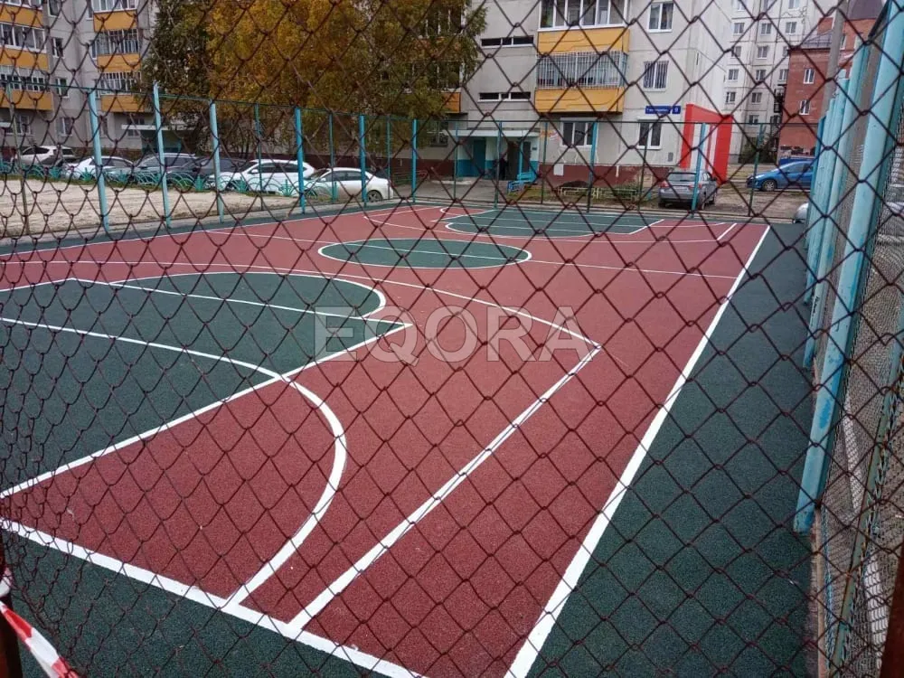 Резиновые покрытия из крошки для спортивных площадок в Одинцово