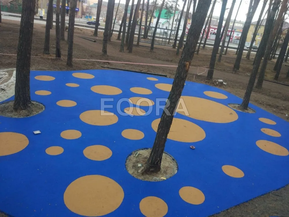 Как влияет температура на резиновое покрытие в Одинцово?